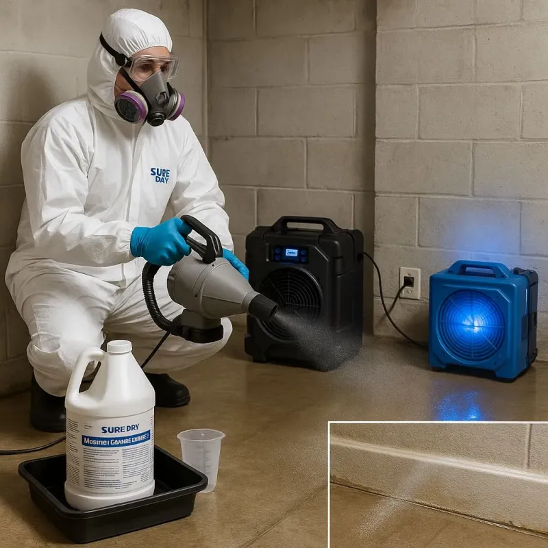 Sanitization and Odor Removal process in Ponderosa Pine, NM