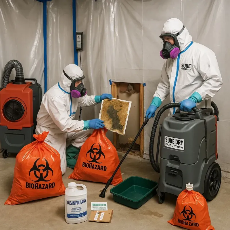 Contaminated Water Handling Protocols process in Ponderosa Pine, NM